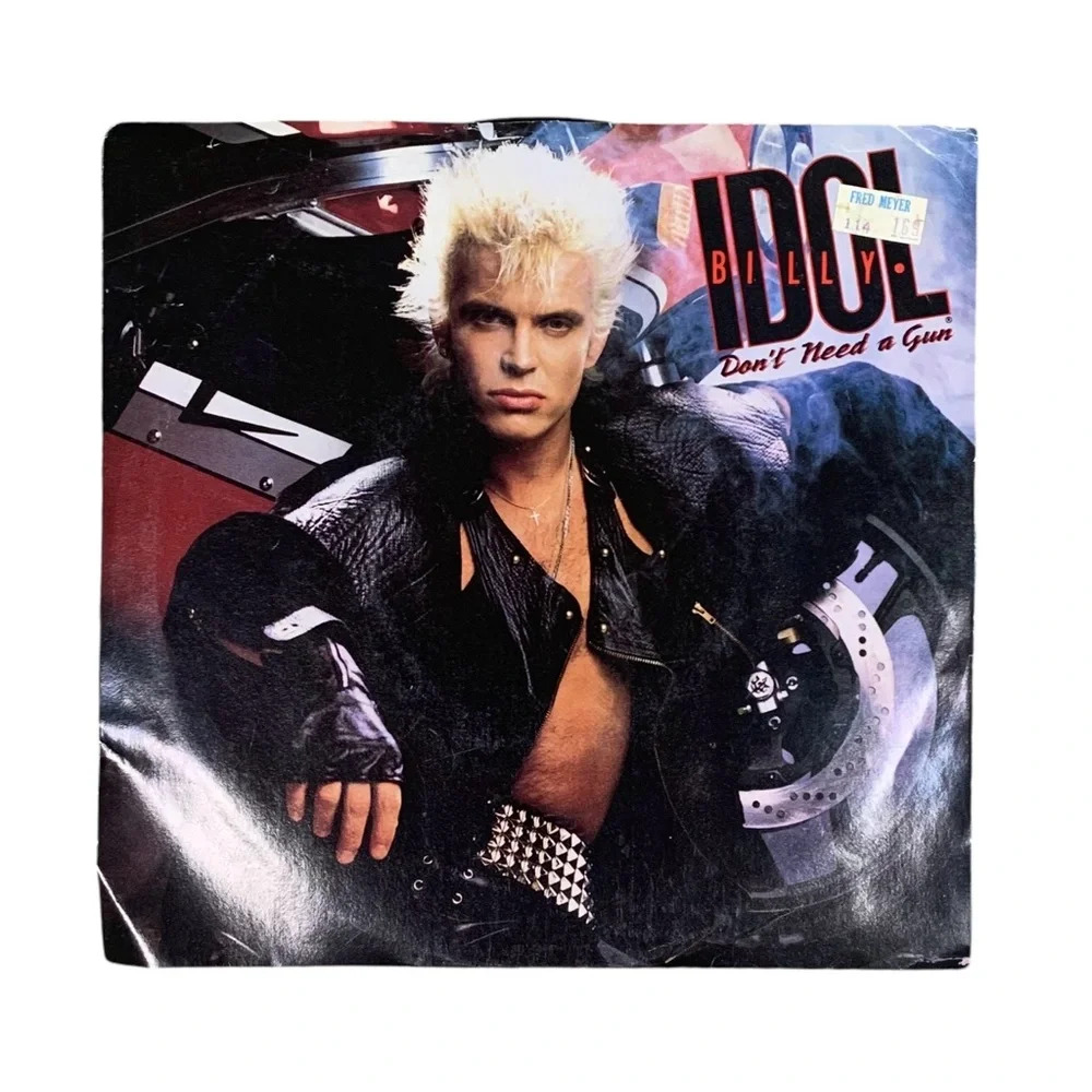 Vintage Billy Idol- Don’t Need a Gun 7” Single Vinyl